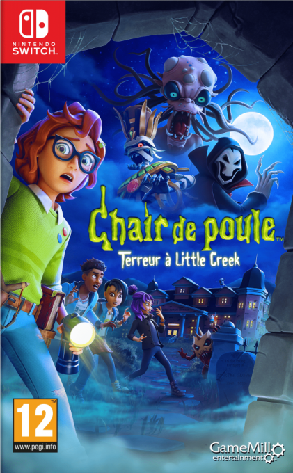 Goosebumps - Terror in Little Creek — box-2D (FR)