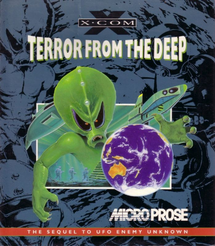 X-COM - Terror from the Deep — box-2D (EU)
