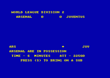 World Soccer League — ss (EU)