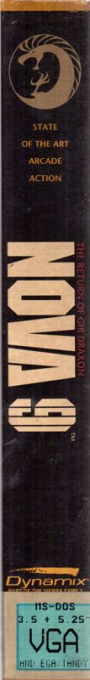 Nova 9 - Return Of Gir Draxon — box-2D-side (US)
