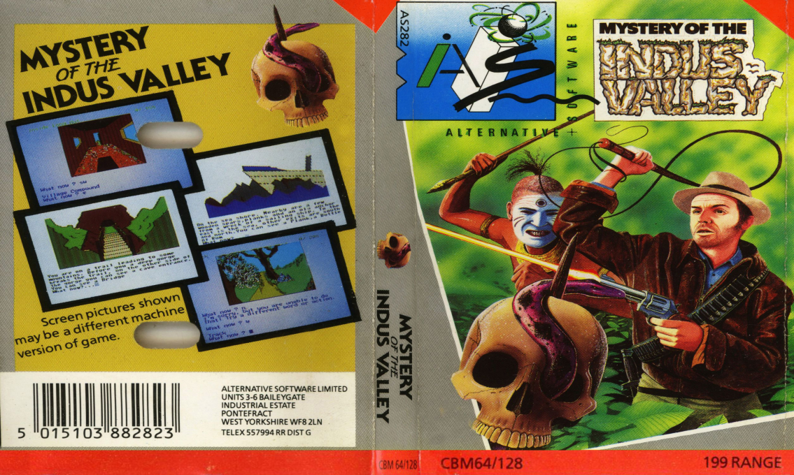 Mystery of the Indus Valleys — box-texture (EU)
