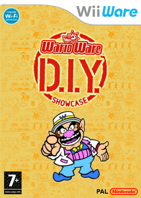 Wario Ware - Do It Yourself - Showcase — box-2D (EU)