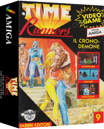 Time Runners 9 - The Time Demon — box-3D (IT)