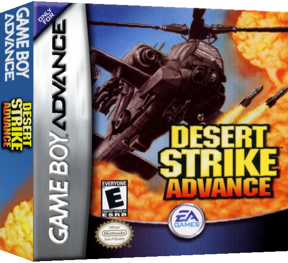 Desert Strike Advance — box-3D (US)