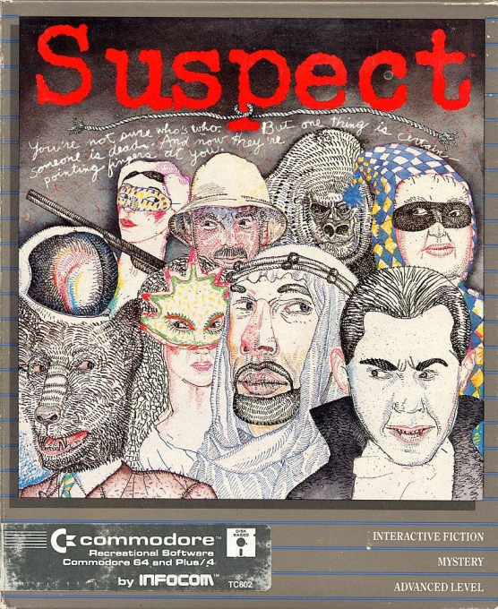 Suspect box art