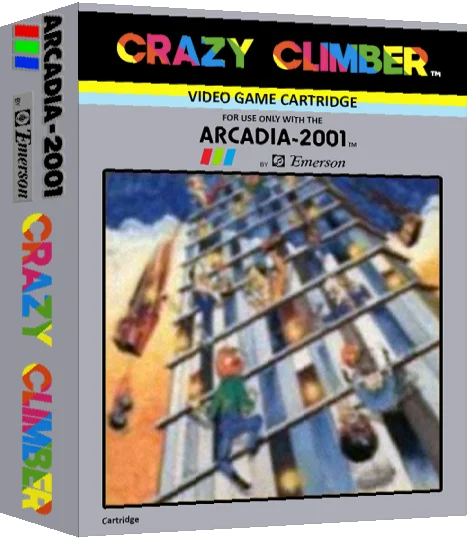Crazy Climber — box-3D (US)