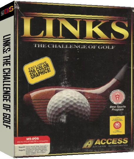 Links The Challenge Of Golf — box-3D (US)