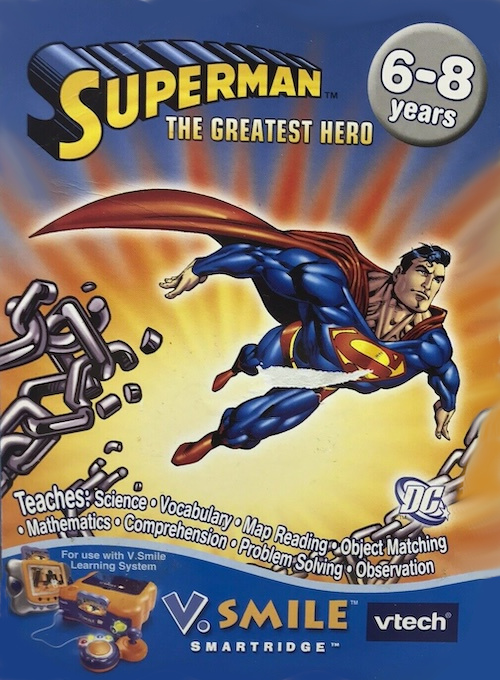 Superman - The Greatest Hero box art