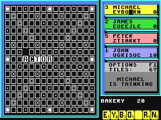 Computer Scrabble De Luxe — ss (WOR)