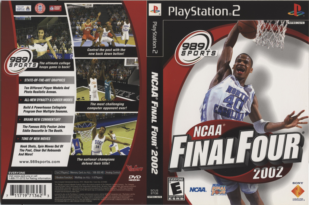 NCAA Final Four 2002 — box-texture (US)