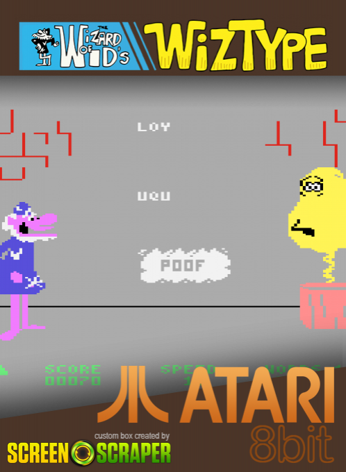 Wizard of Id's Wiztype — box-2D (SS)