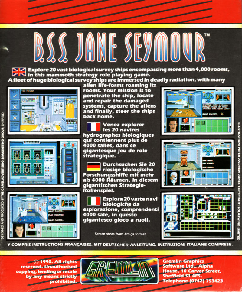 Federation Quest 1 - B.S.S. Jane Seymour — box-2D-back (EU)
