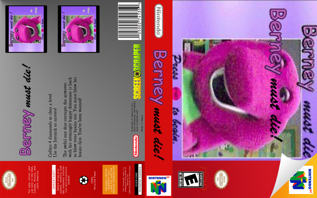 Berney Must Die! — box-texture (SS)