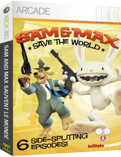 Sam And Max Sauvent Le Monde — box-3D (WOR)