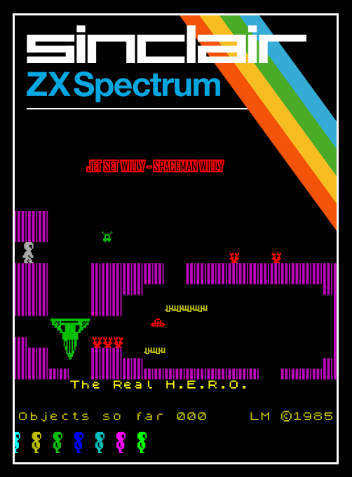Jet Set Willy - Spaceman Willy box art