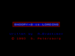Snoopy 2 — sstitle (WOR)