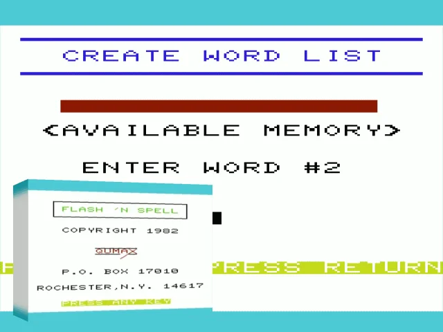Flash 'n Spell — mixrbv2 (WOR)
