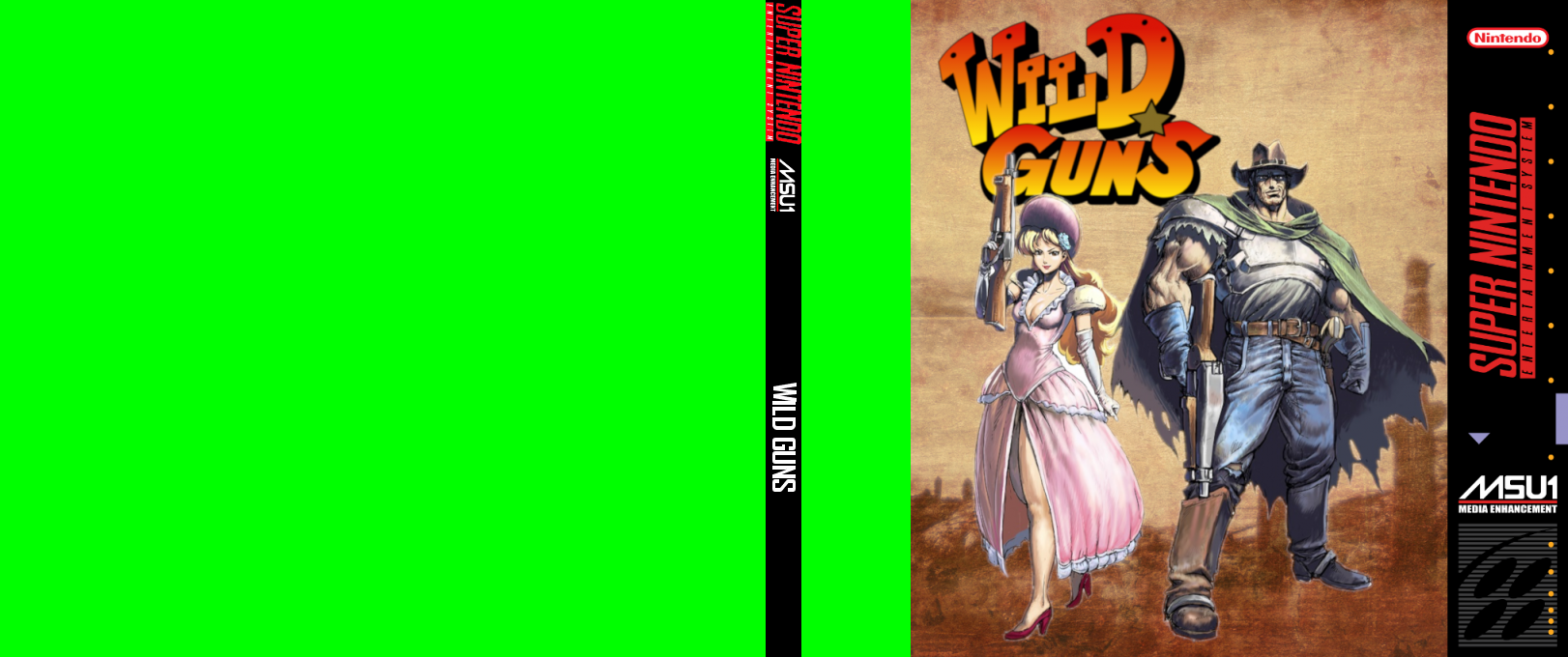 Wild Guns — box-texture (US)
