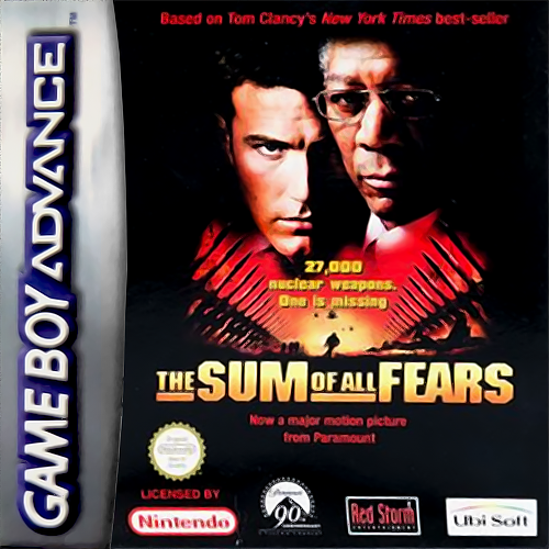 Sum of All Fears, The — box-2D (EU)