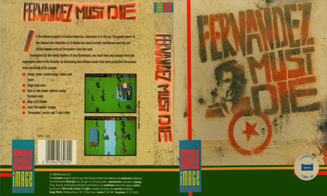Fernandez Must Die — box-texture (EU)