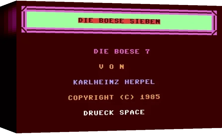 Boese Sieben, Die — box-3D (WOR)