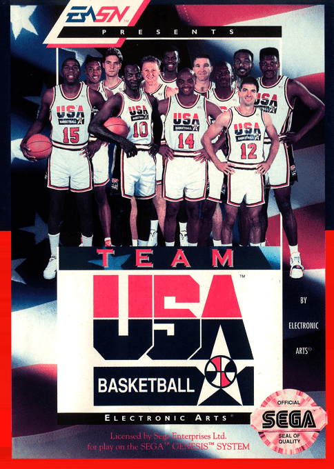 Team USA Basketball box art