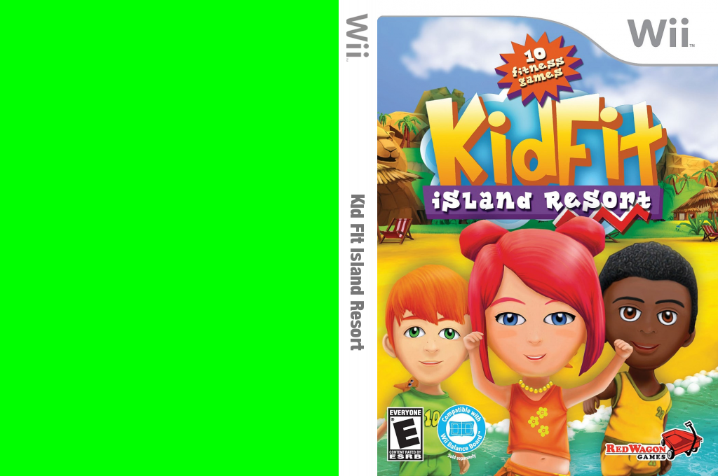 KidFit Island Resort — box-texture (US)
