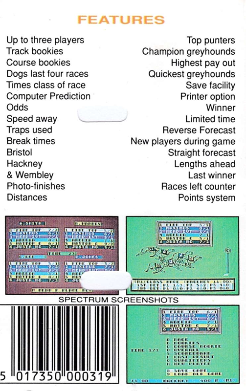 Wembley Greyhounds — box-2D-back (EU)