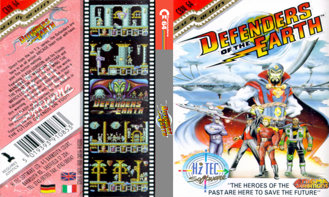 Defenders Of The Earth — box-texture (EU)