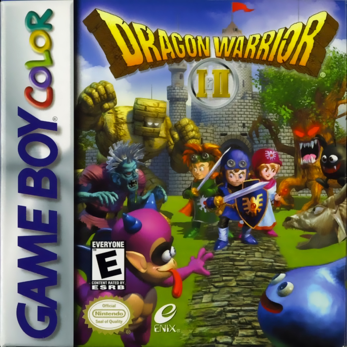 Dragon Warrior 1 And 2 box art