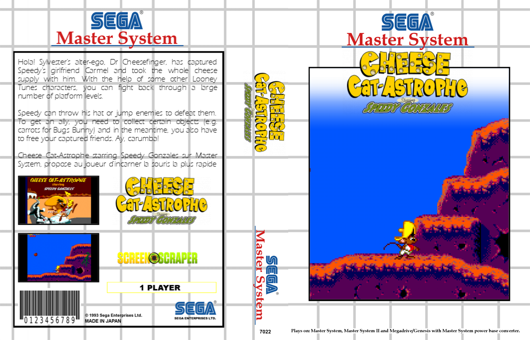 Cheese Cat-astrophe Starring Speedy Gonzales — box-texture (SS)