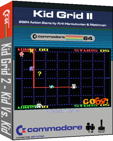 Kid Grid II - Kid vs. Kid — box-3D (CUS)