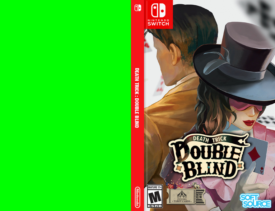 Death Trick Double Blind — box-texture (US)