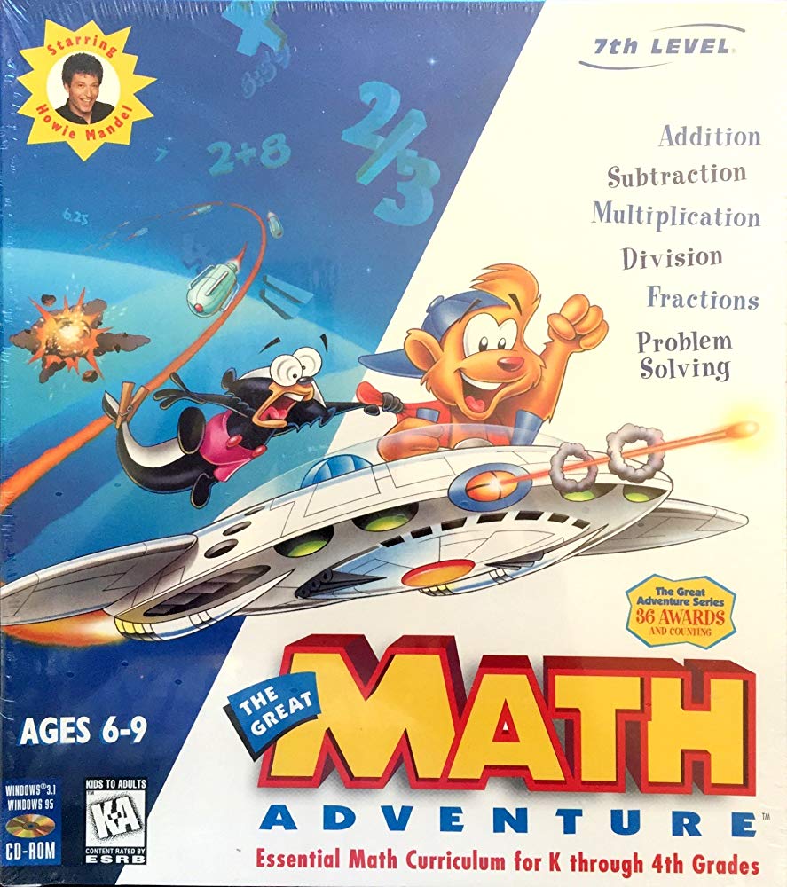 Great Math Adventure box art