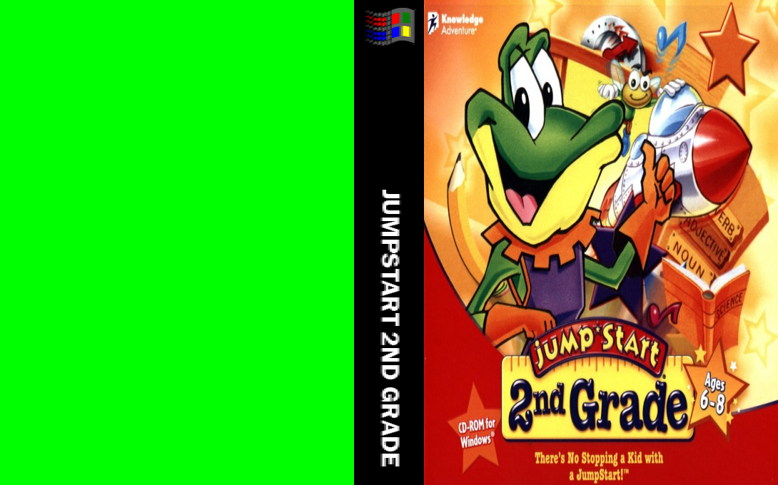 JumpStart 2nd Grade — box-texture (WOR)