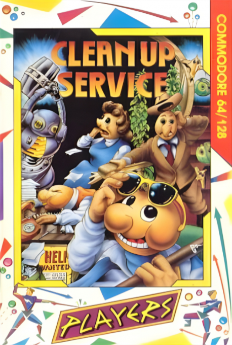 Clean Up Service box art
