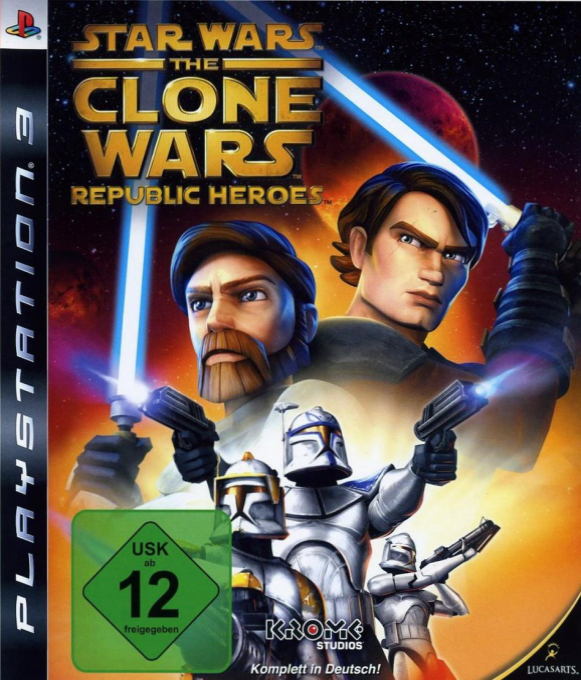 Star Wars - The Clone Wars - Republic Heroes box art