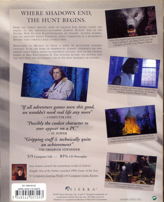 Gabriel Knight 2 - The Beast Within — box-2D-back (EU)