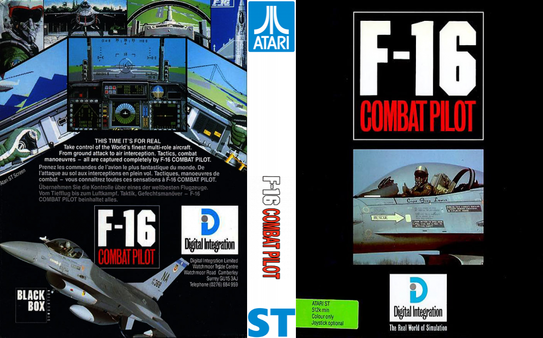 F-16 Combat Pilot — box-texture (EU)