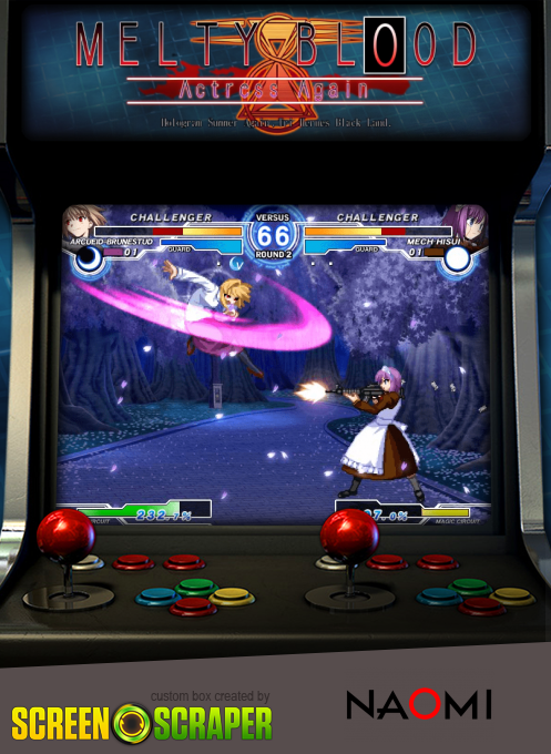 Melty Blood: Actress Again — box-2D (SS)