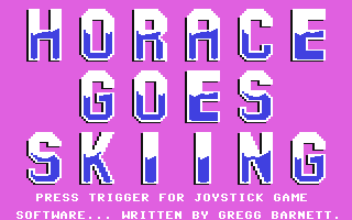 Horace Goes Skiing — sstitle (WOR)