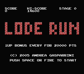 Lode Run — sstitle (WOR)