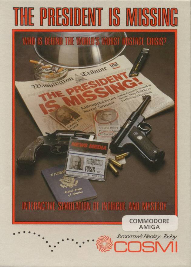 President is Missing, The — box-2D (EU)