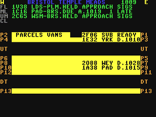 Rail Traffic Control : Bristol TM — ss (WOR)