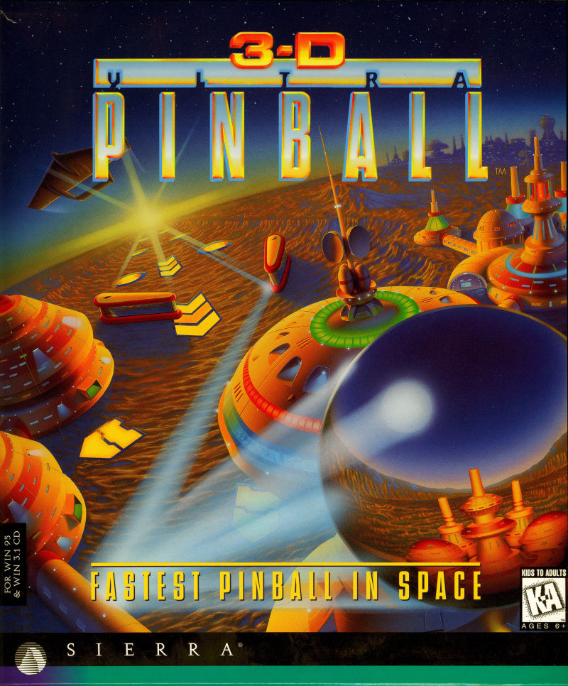 3-D Ultra Pinball box art