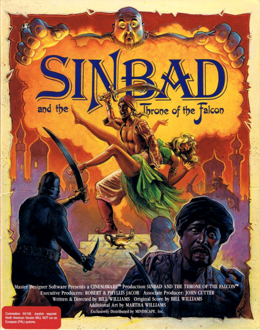 Sinbad And The Throne Of The Falcon box art