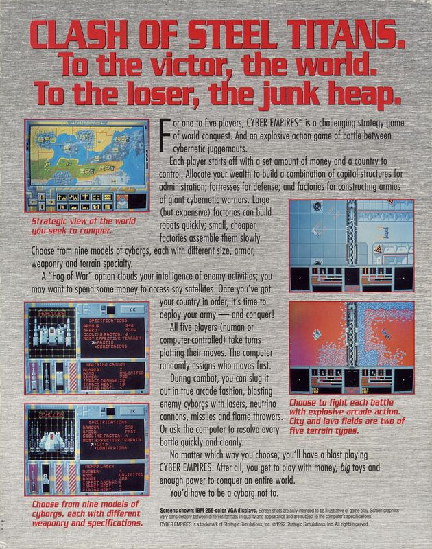 Steel Empire — box-2D-back (US)