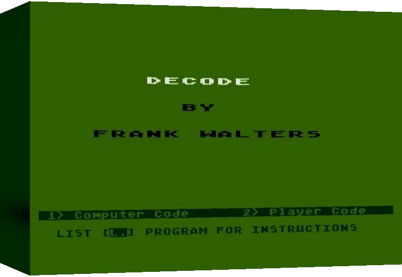 Decode — box-3D (WOR)