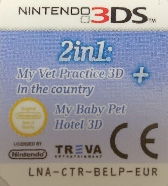 2in1 - My Vet Practice 3D - In the Country + My Baby Pet Hotel 3D — support-texture (EU)