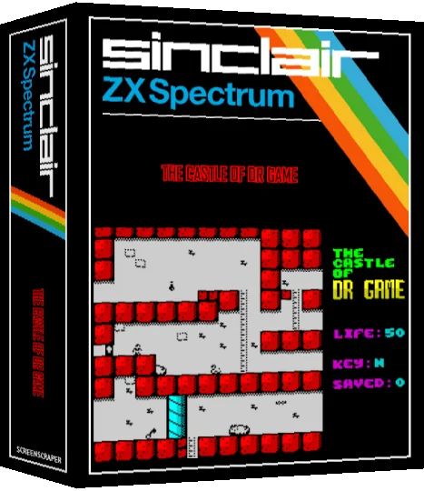 The Castle Of Dr Game — box-3D (SS)